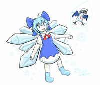 [Touhou GIF] Cirno Day 2023