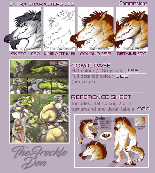 COMMISSION GUIDE - LATE 2023 by InsaneEighteen -- Fur Affinity [dot] net