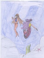 Ada Jones’ Human & Mermaid Forms 