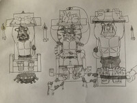 3 men torture fair dungeon together