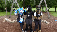 Fursuiting at Britzer Garten