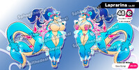 [SOLD] Primarina x Lapras Fusion ADOPT!