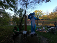 Halloween-Walk in a very (not) spooky park