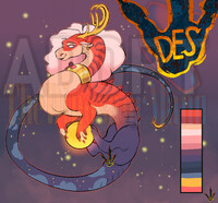 ADOPT - Crystal ball Dragon (sold!)