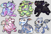 Art Fight 2023 Chibi Batch 15