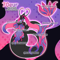🔥 CLOSED - Milotic x Salazzle FUSION ADOPT