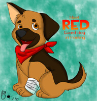 (OLD!) Red Guard Dog in Training