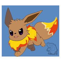 Glamrock Eevee / Pokémon x FNAF 9 fusion adopt by Shiningpokey -- Fur  Affinity [dot] net