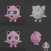 Jigglypuff 3d model