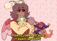 i paint clowns