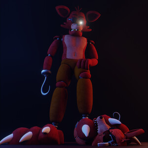 Withered foxy test by lingfox5 -- Fur Affinity [dot] net