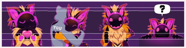 HQ DETAILED HALLOWEEN PROTOGEN ADOPT + 4 TELEGRAM STICKERS by AnalShop --  Fur Affinity [dot] net