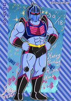 FanArt:: Birthday Robin Mask