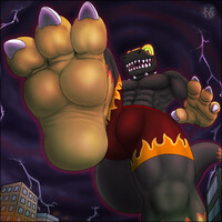 Movie Bowser's stomp by whobie -- Fur Affinity [dot] net