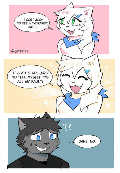 Difference between Floof and Poof by o-kemono -- Fur Affinity [dot