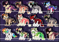 HQ CHEAP FERAL DRAGON/DEMON CHARACTER ADOPTS! by AnalShop -- Fur Affinity  [dot] net