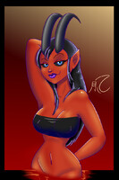 Tiefling Tiddies by Lilith -Gift sfw-
