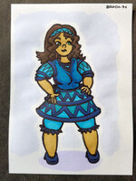 2022-02-03 - ATC - Madame en robe