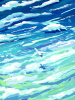 deep blue