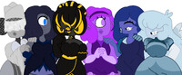 Group of Sapphires