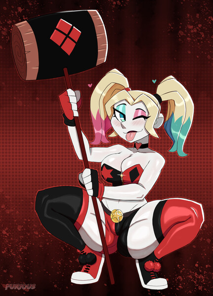 Harley Quinn in Suicide Squad Isekai by kyriamask -- Fur Affinity [dot] net