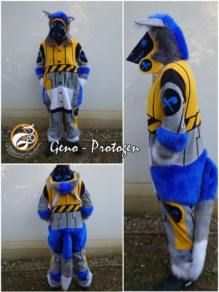 Protogen fursuit: Wasp by ForesterLeaf01 -- Fur Affinity [dot] net