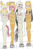 NABBED NARUTO GIRLS MUMMIFIED