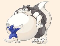 My stomach feels soft and nice~!