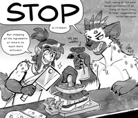Teaching Lucky to Cook