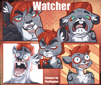 Watcher Cursed Stickers