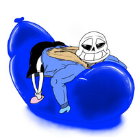 Blueberry Sans x Horror Sans (SFW) by LCC12345 -- Fur Affinity [dot] net