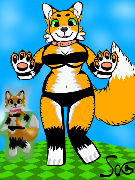 full body drawing roblox avatar by owlposting -- Fur Affinity [dot