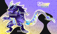 🔴 CLOSED - Arceus x Dialga FUSION ADOPT by risuchan004 -- Fur