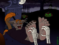 Graveyard YCH - Atta Howling