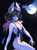 Bathing in the Moonlight