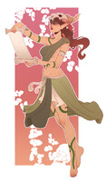 Fullbody commission - ookamikaetcal