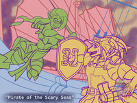 Drawlloween2023 #5 Pirate of the Scary Seas