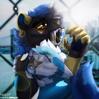 [Art Collab] with @anxiousfirebender