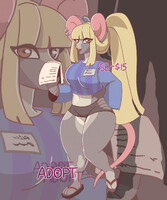 ADOPTABLE Mouse Waitress