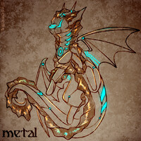 CUTE-TOBER DAY 07 - METAL