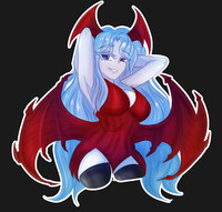 DnD character - Diana (dragon corset)