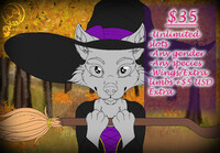 [CLOSED] Little Wittle Witch YCH