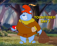 Toontober 2023 Day 7 (VHS variant)