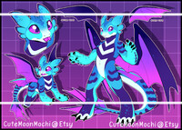 HQ DETAILED BLUE BOMB PROTOGEN ADOPT FULL REF by AnalShop -- Fur Affinity  [dot] net