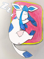 Sleeping, little one【☆Glaceon Transformation PG.4】