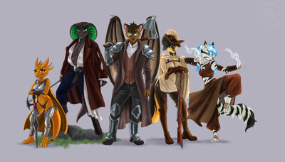 ArcanaFox Rule 63 Character Art by retro_j -- Fur Affinity [dot] net