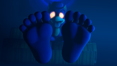 Vice-Principal Luna's Feet on table by WallflowerBlushEQG -- Fur