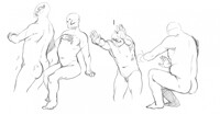 thin-fat men practice 