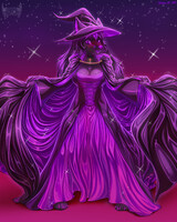 Such a beautiful witch costume! Ready for Halloween🎃