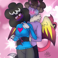 A Cookie Whissu and Her Incubus Cherub Book BF